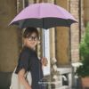 100%完全遮光 晴雨兼用 折りたたみ日傘 2段タイプ 50cm アーチ シャンブレー