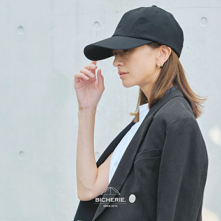 100%完全遮光 日本製 美シェリ 8パネル キャップ 帽子 オックス