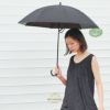 100%完全遮光 晴雨兼用 ユニセックス 折りたたみ日傘 2段タイプ 50cm フラット シャンブレー